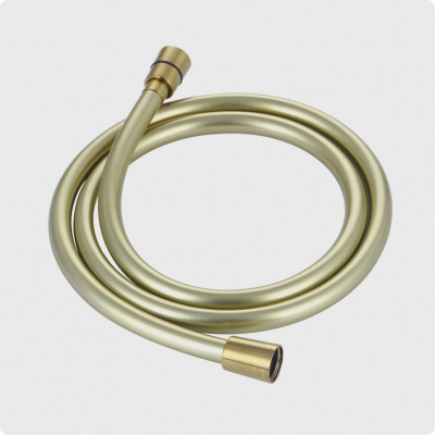 Шланг душевой 150 см AQUAme (AQM1502BG), золото брашированное