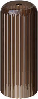 Пьедестал для раковины Ø30 см Boheme Glow (810-BASE-RIB-G-C), coffee