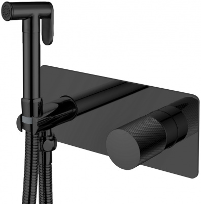 Гигиенический душ Boheme Stick (127-BB.2), черный матовый