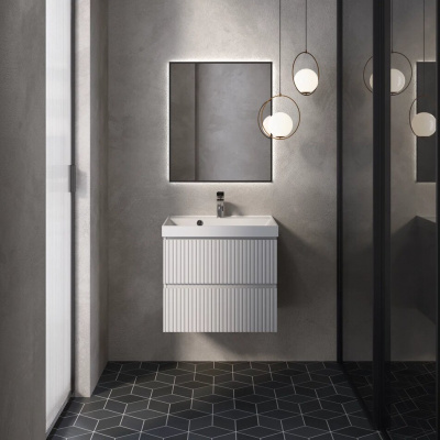 Тумба подвесная 60 см S1 AQUAme (AQM900160WH), белый