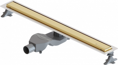 Душевой лоток 80 см ArmadiArt Premium Linea (982-80-G), золото