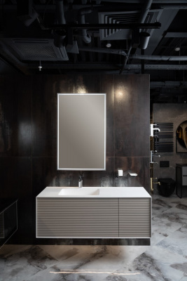 Тумба под столешницу 120 см с подсветкой ArmadiArt Minimal (898-120-D), delmar
