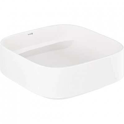 Раковина накладная KLUDI Resa C (58CW3043), 40х40 белый
