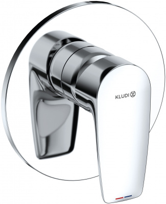 Встраиваемый смеситель KLUDI Pure&Solid (347550575), для 88022 хром