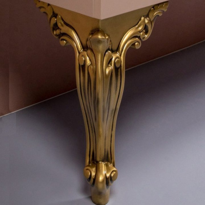 Ножки низкие ArmadiArt NeoArt (855-BR h25),, 1 пара бронза