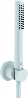 Душевой набор KLUDI Nova Fonte Puristic (2085053-15), белый матовый