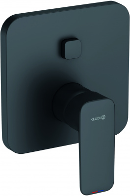 Встраиваемый смеситель KLUDI Pure&Style (406593975), для 88011 черный матовый