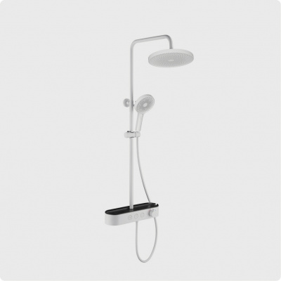 Душевая стойка AQUAme (AQM8009W), белый