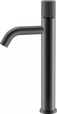 Смеситель для раковины Boheme Stick (122-GM.4), графит брашированный