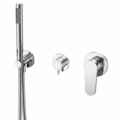 Душевой комплект AQUAme Novara (AQM8815CR), хром