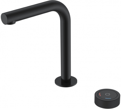 Смеситель для раковины автоматический Boheme Tech (158-B), черный матовый