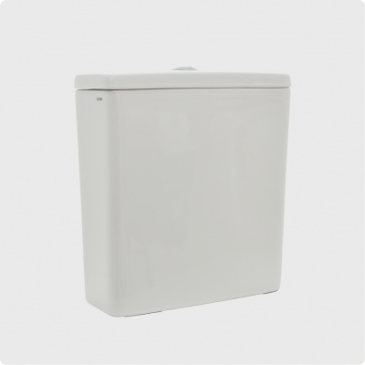 Бачок для напольного унитаза AQUAme (AQM1101), 38.5x14x41.5 см белый