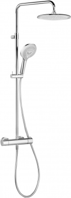 Душевая стойка с термостатом KLUDI Freshline (6709205-00), хром