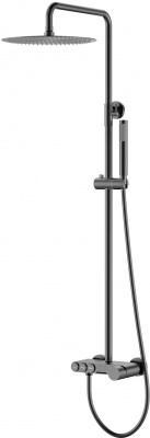 Душевая стойка Boheme Stick (128-GM), графит брашированный