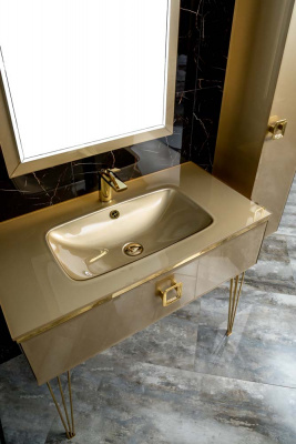 Ножки высокие ArmadiArt Lucido (775-056-G),, 1 пара золото