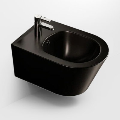Биде подвесное Boheme Avva (974-B), черный матовый