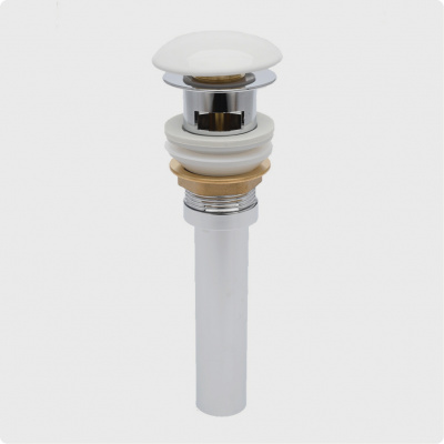 Донный клапан AQUAme (AQM7002-1W), белый