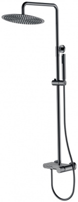 Душевая стойка Boheme Stick (128-SGM.4), графит глянцевый