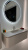 Тумба под раковину 100 см ArmadiArt Ovale D (780-100-C), кашемир матовый