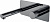 Смеситель для раковины Boheme Stick (125-SGM.2), графит глянцевый