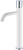 Смеситель для раковины Boheme Stick (122-WCR), белый/хром Смеситель для раковины Boheme Stick (122-WCR), белый/хром