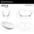 Ванна WHITECROSS Onyx B 160x75 (белый глянец) иск. камень