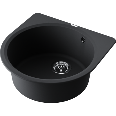 Мойка кухонная Omoikiri Daisen 51-BL (4997303), квадратная, черный