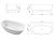 Ванна WHITECROSS Pearl A 155x80 иск. камень - Белый глянец Ванна WHITECROSS Pearl A 155x80 иск. камень - Белый глянец