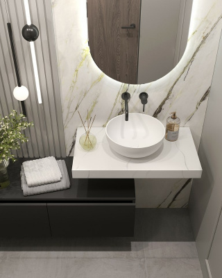 Столешница 60 см ArmadiArt Flat 869-060-CLCT