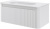 Тумба с раковиной 100 см ArmadiArt Voi (782-100-R-MW/786-100-MW), белый матовый