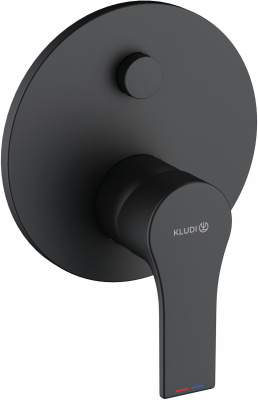 Встраиваемый смеситель KLUDI Zenta SL (487593965), для 88022 черный матовый