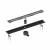 Душевой лоток TIMO Drain System 700 Lines (DS230107/03), черный матовый