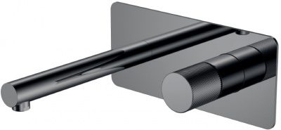 Смеситель для раковины Boheme Stick 125-SGM.4, графит