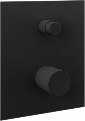Встраиваемый смеситель REMER Edge (EG509NO), черный матовый