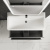 Тумба подвесная 100 см S4 AQUAme (AQM900410GM), серый