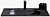 Раковина 80 см ArmadiArt Vallessi (838-080-B), черный