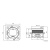 Душевая система с термостатом AQUAme (AQM8405CR), хром