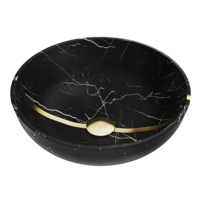 Раковина для ванной Omoikiri Hitomi (4972077), накладная, BL Marble