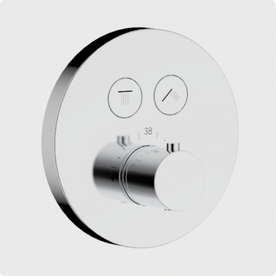 Душевая система с термостатом AQUAme (AQM8403CR), хром