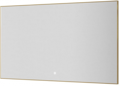 Зеркало с подсветкой и сенсорным управлением ArmadiArt Modern 543-120-G, золото