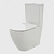 Унитаз напольный безободковый AQUAme (AQM1002), 66x36x43.5 см белый