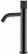 Смеситель для раковины Boheme Stick (122-GM.3), графит брашированный