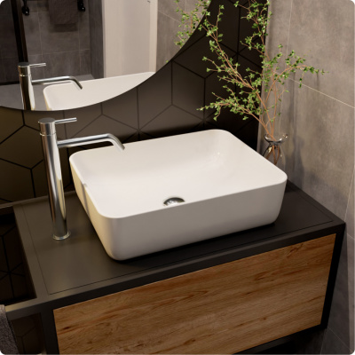 Смеситель для раковины AQUAme Siena (AQM6214CR), хром
