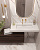 Раковина 100 см ArmadiArt Flat (859-100-CLCT), calacatta