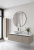 Тумба с раковиной 140 см ArmadiArt Quatro (790-M2-140-D-A/792-140-W/801-CLCT), daphne/антрацит Тумба с раковиной 140 см ArmadiArt Quatro (790-M2-140-D-A/792-140-W/801-CLCT), daphne/антрацит