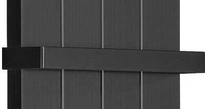 Полотенцедержатель дополнительный Boheme Flat (725-EXTRA-B), для 725-B черный матовый