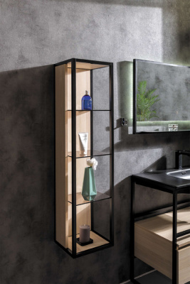 Пенал ArmadiArt Loft 896-L, светлое дерево