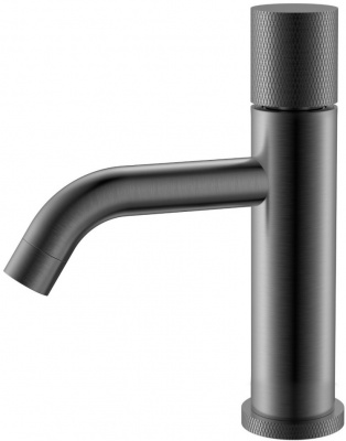Смеситель для раковины Boheme Stick (121-GM.2), графит брашированный