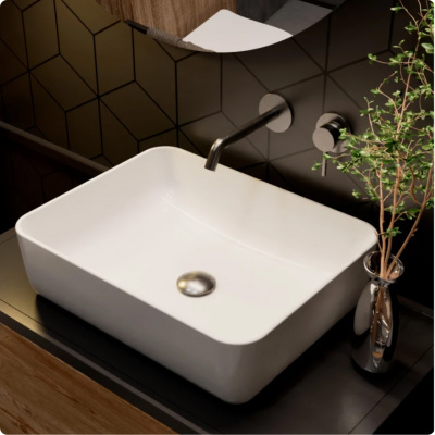 Смеситель для раковины AQUAme Siena (AQM6215GM), графит матовый