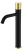 Смеситель для раковины Boheme Stick (122-BG), черный матовый